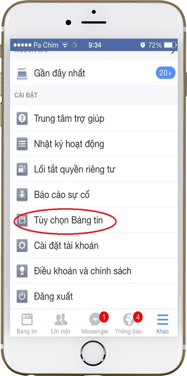Cách theo dõi trang trên facebook