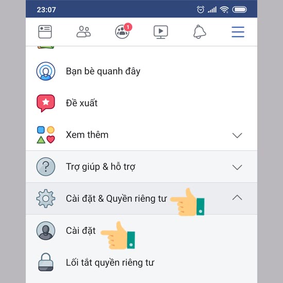 Cách xóa lịch sử tìm kiếm trên Facebook