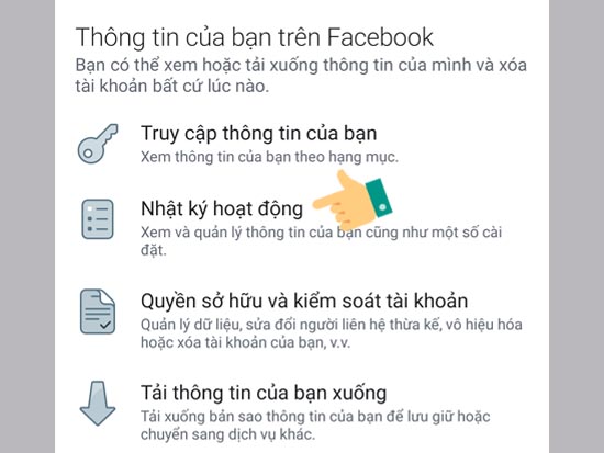 Cách xóa lịch sử tìm kiếm trên Facebook