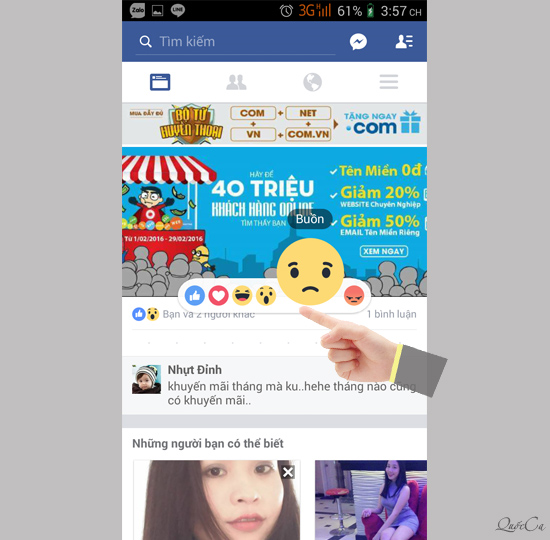 Biểu tượng cảm xúc mới trên Facebook