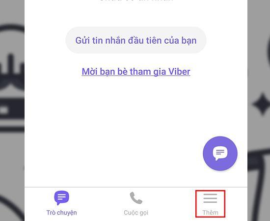 Cách liên kết Facebook với Viber trên thiết bị Android