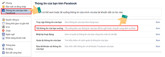Cách xem lại tin nhắn đã bị xoá trên Facebook