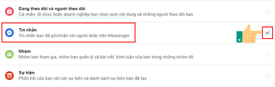 Cách xem lại tin nhắn đã bị xoá trên Facebook