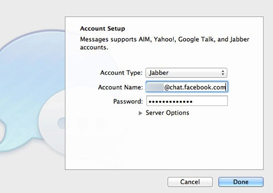 Chat Facebook ngay trên Messages của Mac OS
