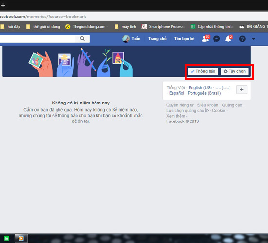 Tắt hoặc lọc bớt nội dung kỷ niệm trên Facebook
