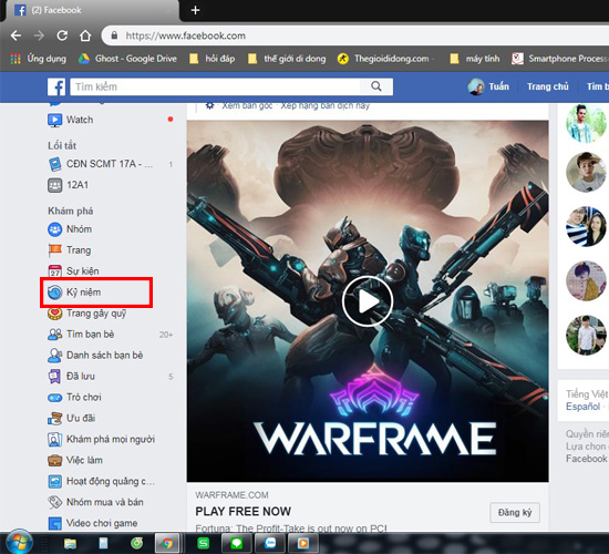 Tắt hoặc lọc bớt nội dung kỷ niệm trên Facebook