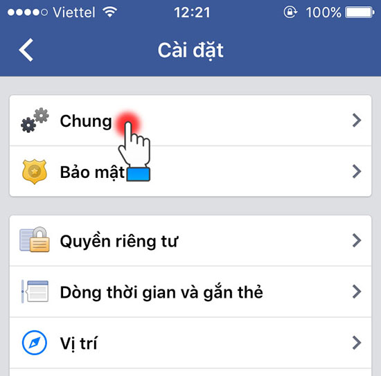 Cách đổi tên Facebook