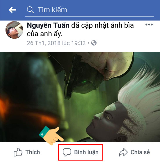 Hướng dẫn gửi bình luận bằng video trên Facebook