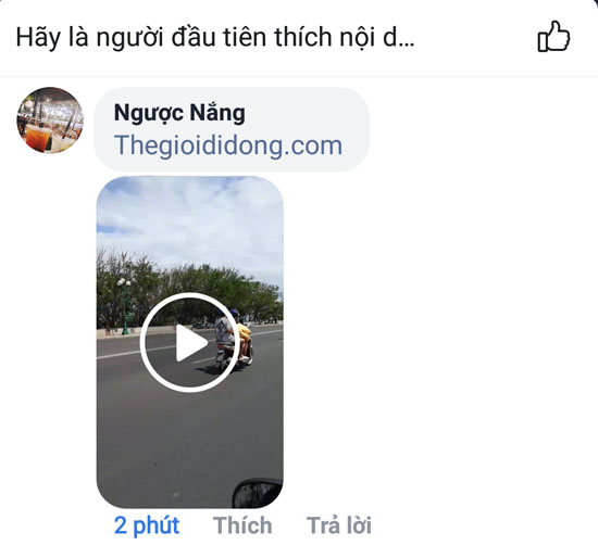 Hướng dẫn gửi bình luận bằng video trên Facebook