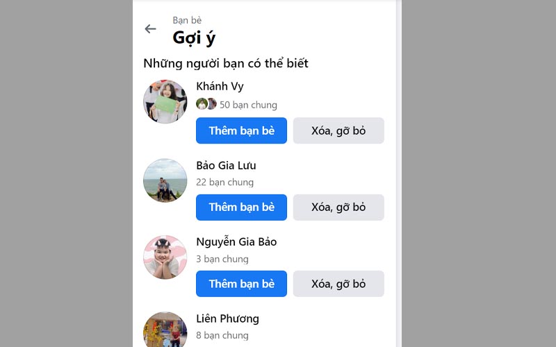 Cách xem tắt gợi ý kết bạn trên Facebook dễ dàng nhanh chóng