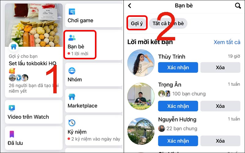 Cách xem tắt gợi ý kết bạn trên Facebook dễ dàng nhanh chóng