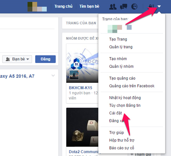 Hướng dẫn khóa tài khoản Facebook