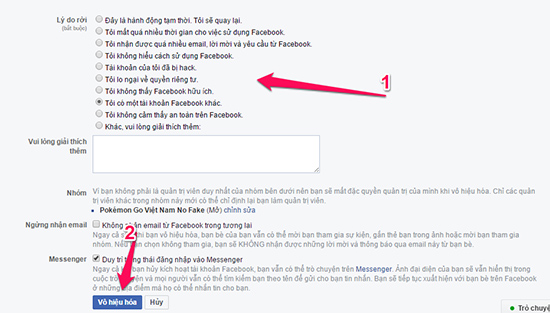 Hướng dẫn khóa tài khoản Facebook