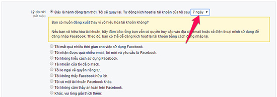 Hướng dẫn khóa tài khoản Facebook
