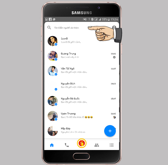 Tạo ảnh nghệ thuật với Facebook Messenger