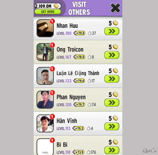 Kết nối facebook với My Talking Tom