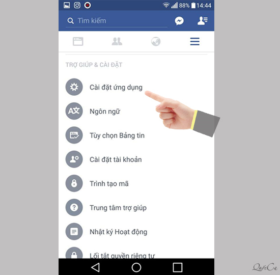Tắt tự phát video trên Facebook Android