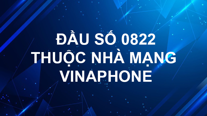 Đầu số 0822 là mạng gì? Ý nghĩa của đầu số 0822? Có phải số phát tài?