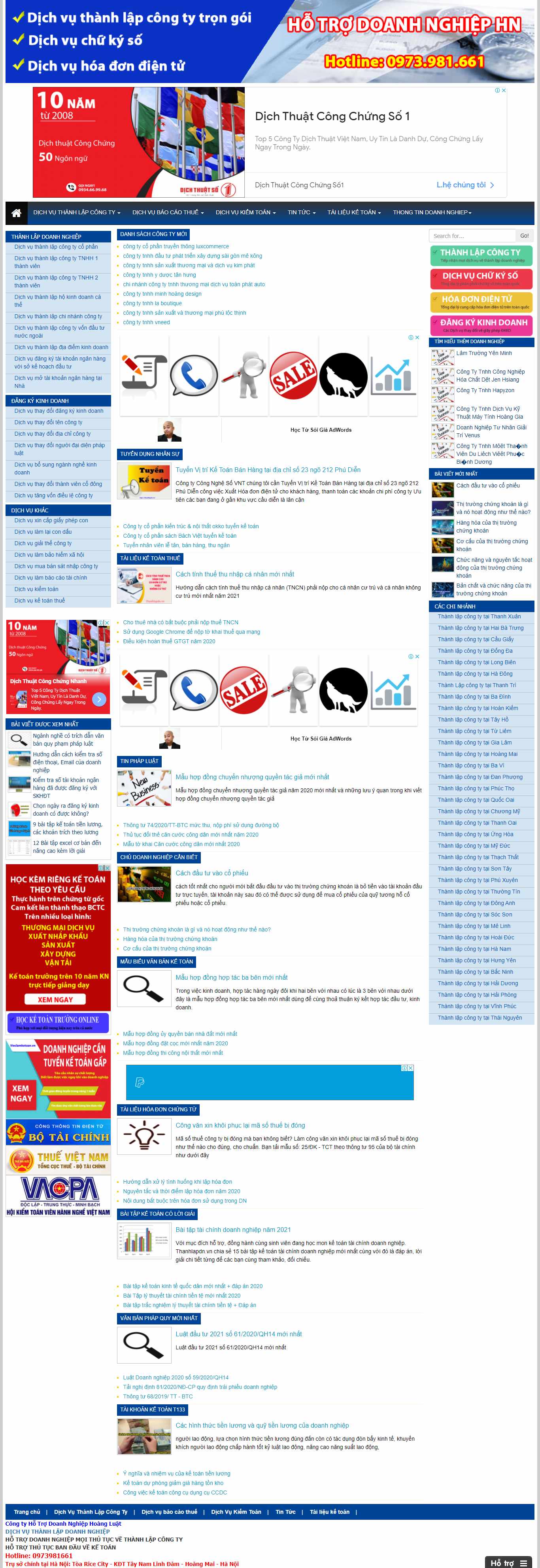 Thiết kế Web max thanhlapdn.vn