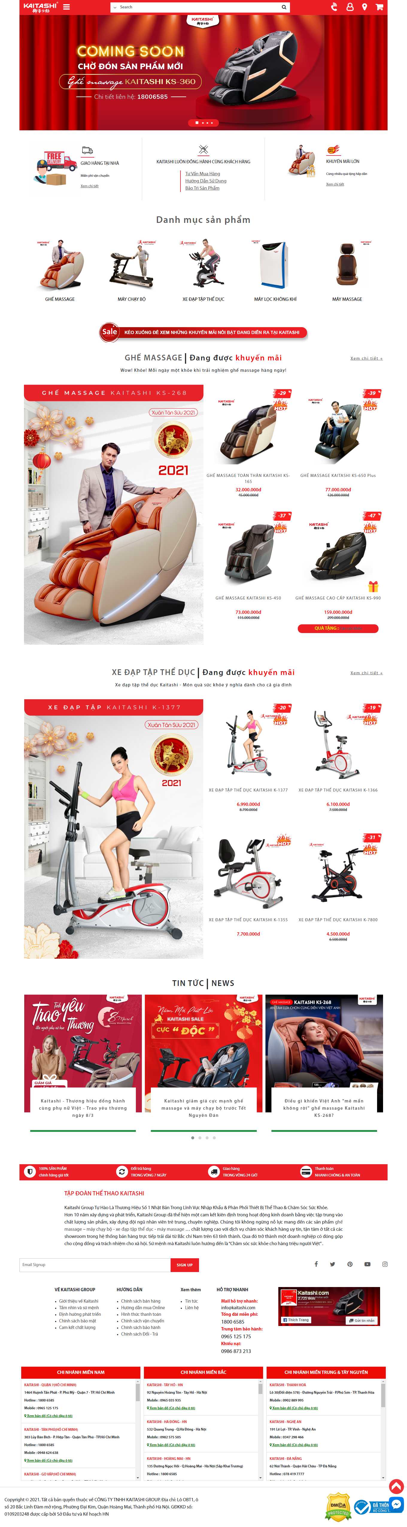 Thiết kế Web huyện thanh oai kaitashi.com