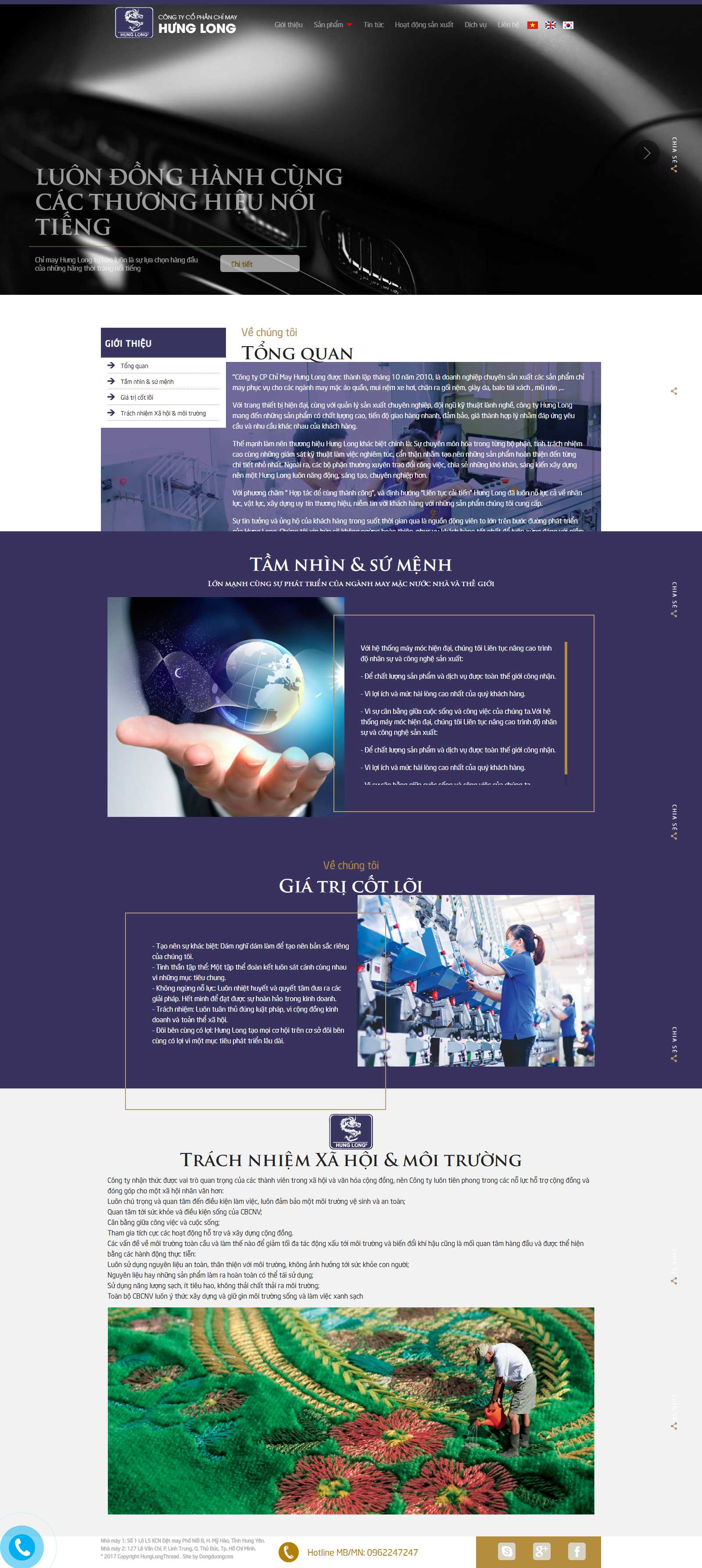 Thiết kế Web huyện thanh oai hunglongthread.com